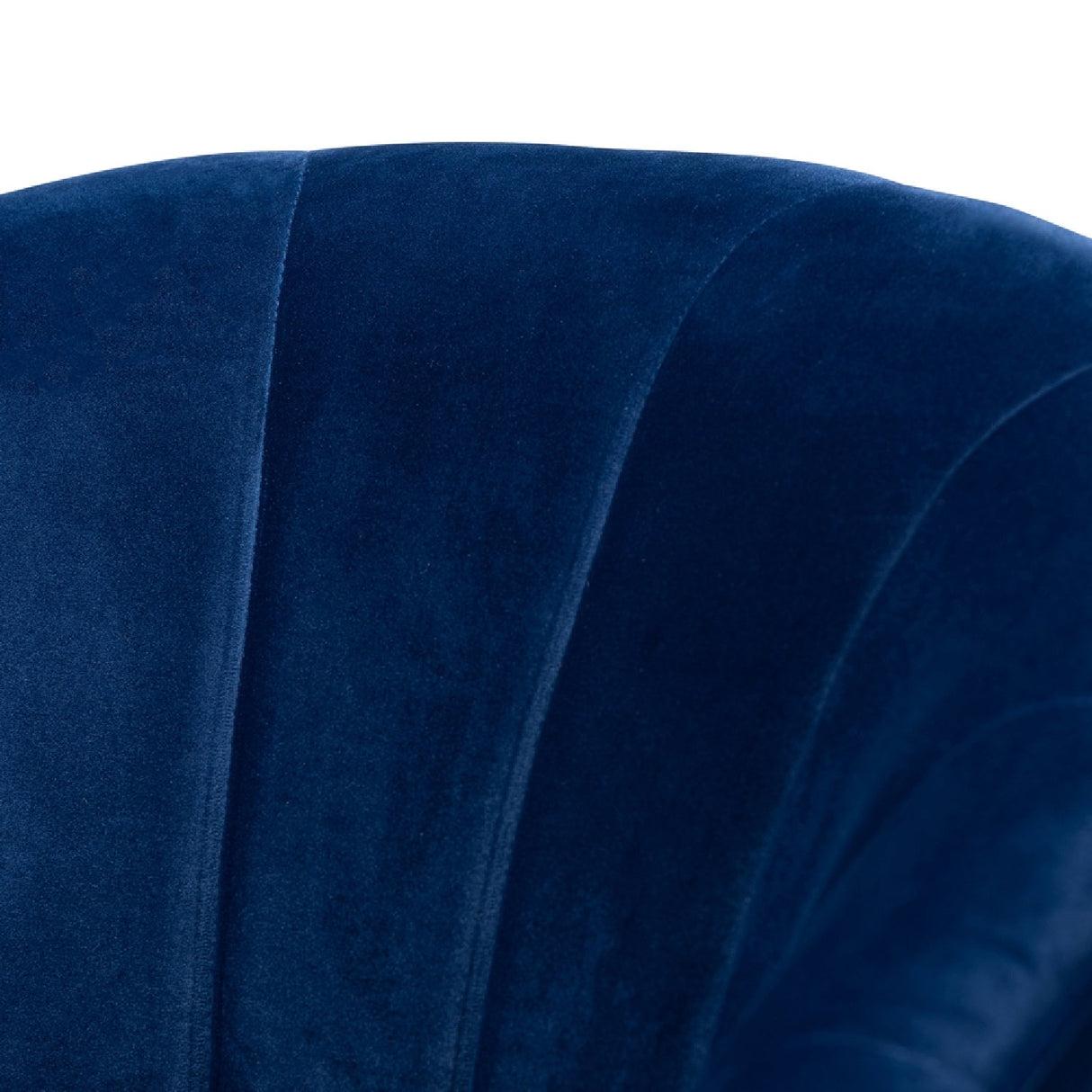   Modern European furniture - Blue Vevet Swivel Accent Chair - www.oroa.com | Oroa.com
