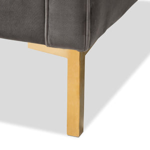   Modern European furniture - Button Tufted Velvet Lounge Chair - www.oroa.com | Oroa.com