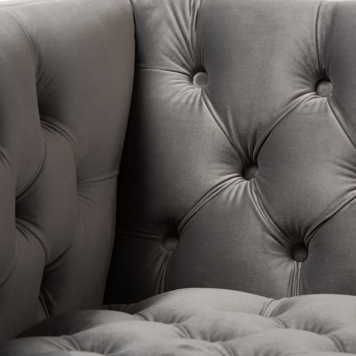   Modern European furniture - Button Tufted Velvet Lounge Chair - www.oroa.com | Oroa.com