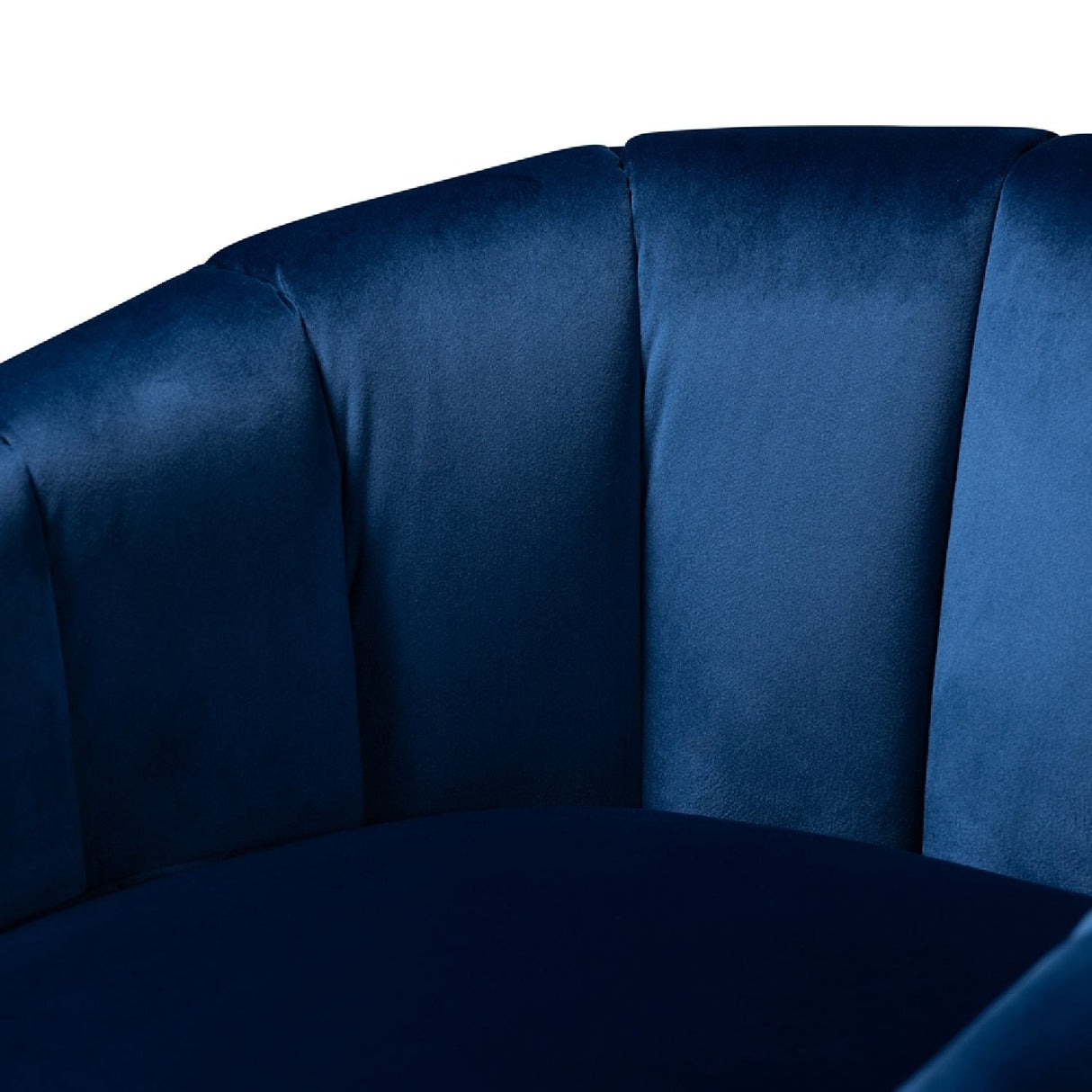   Modern European furniture - Blue Velvet Accent Chair - www.oroa.com | Oroa.com