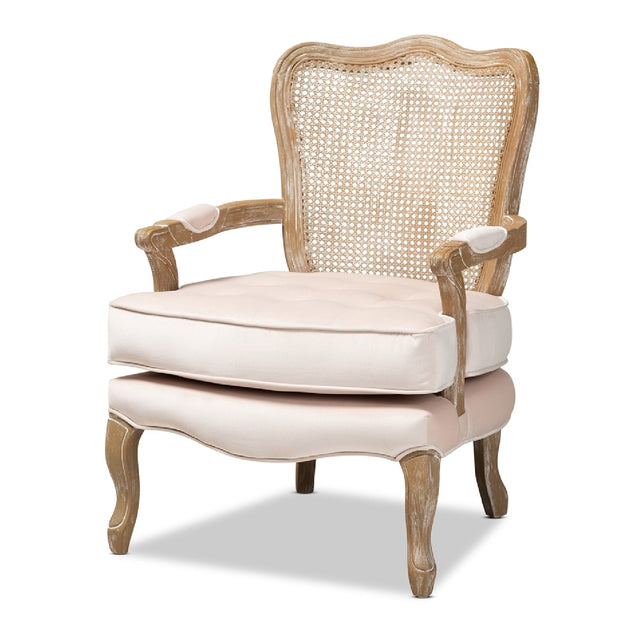 Modern European furniture - Velvet Seat Accent Chair - www.oroa.com