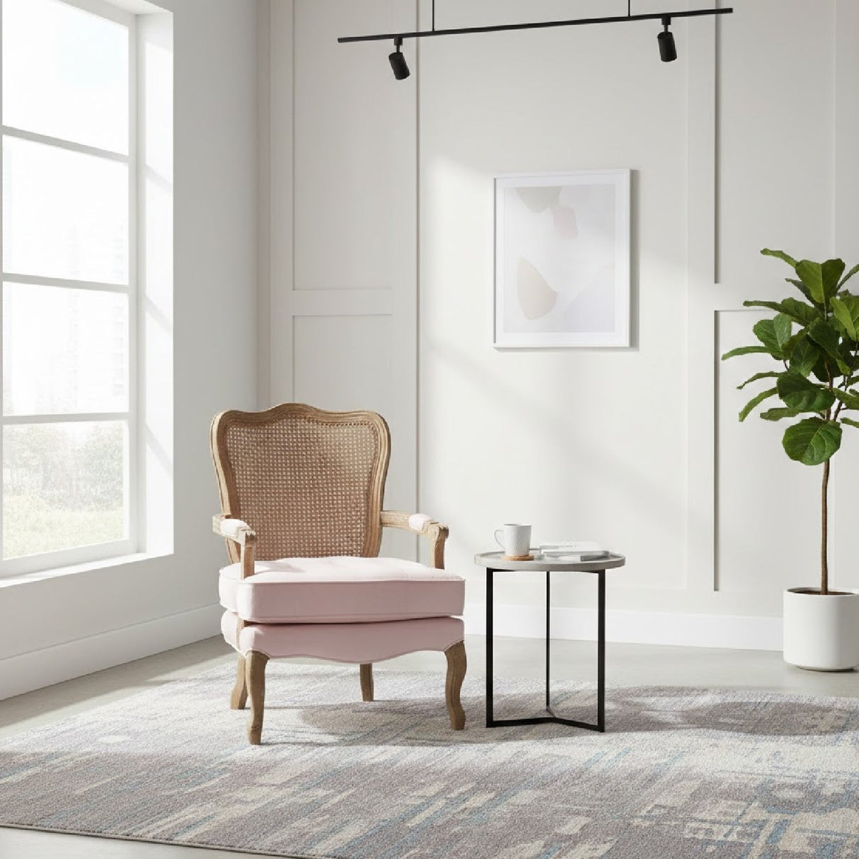  Modern European furniture - Velvet Seat Accent Chair - www.oroa.com | Oroa.com