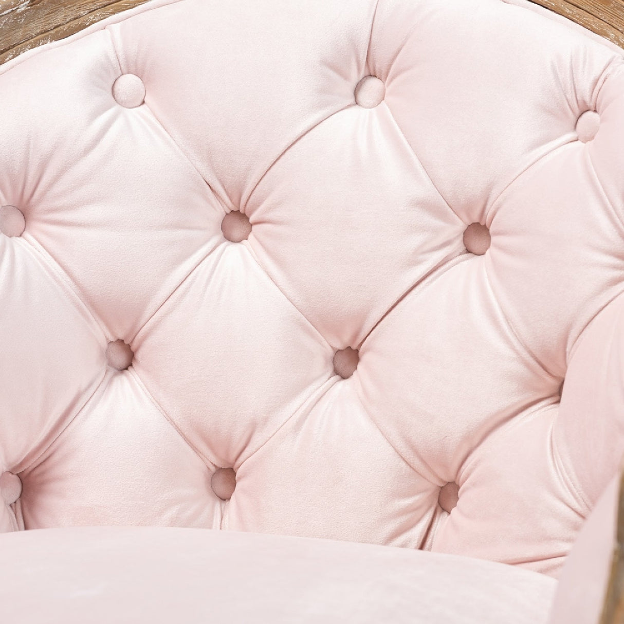   Modern European furniture - Tufted Pink Velvet Accent Chair - www.oroa.com | Oroa.com
