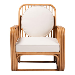   Modern European furniture - Square Armed Rattan Accent Chair - www.oroa.com | Oroa.com