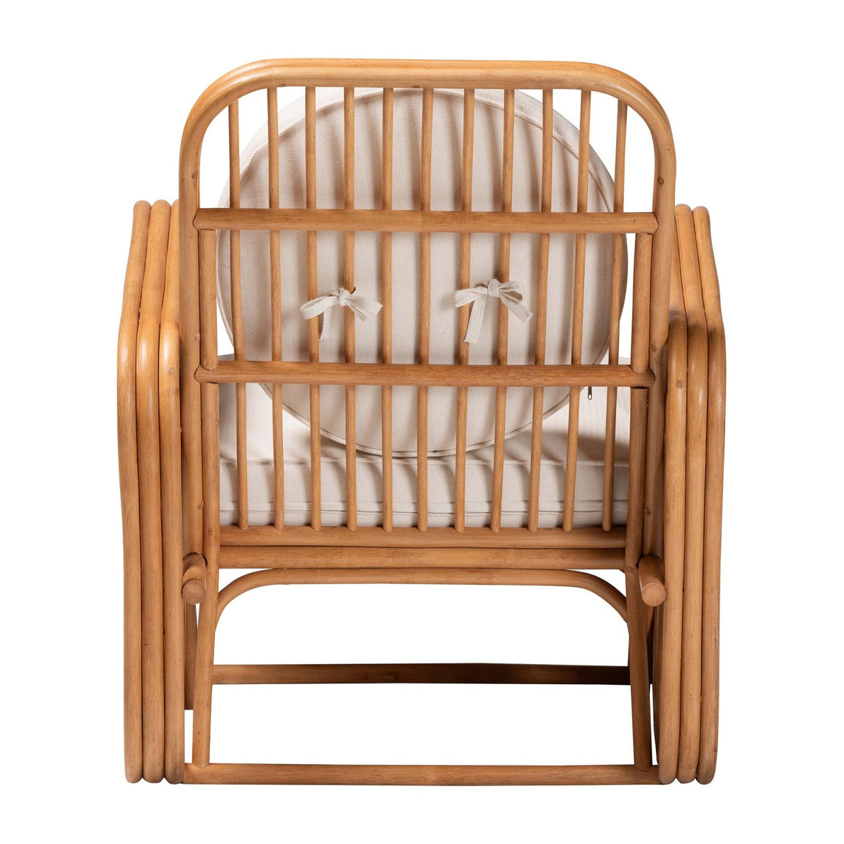   Modern European furniture - Square Armed Rattan Accent Chair - www.oroa.com | Oroa.com
