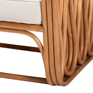   Modern European furniture - Square Armed Rattan Accent Chair - www.oroa.com | Oroa.com