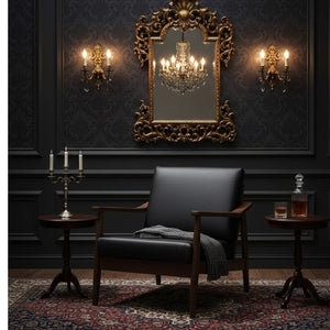   Modern European furniture - Walnut Framed Lounge Chair - www.oroa.com | Oroa.com