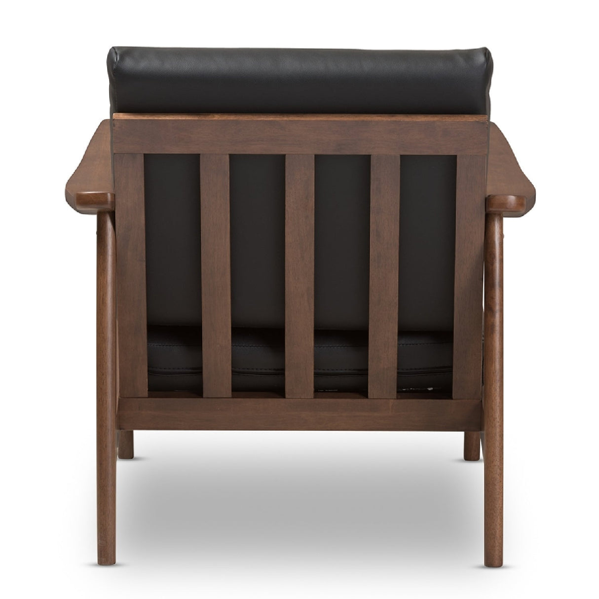   Modern European furniture - Walnut Framed Lounge Chair - www.oroa.com | Oroa.com