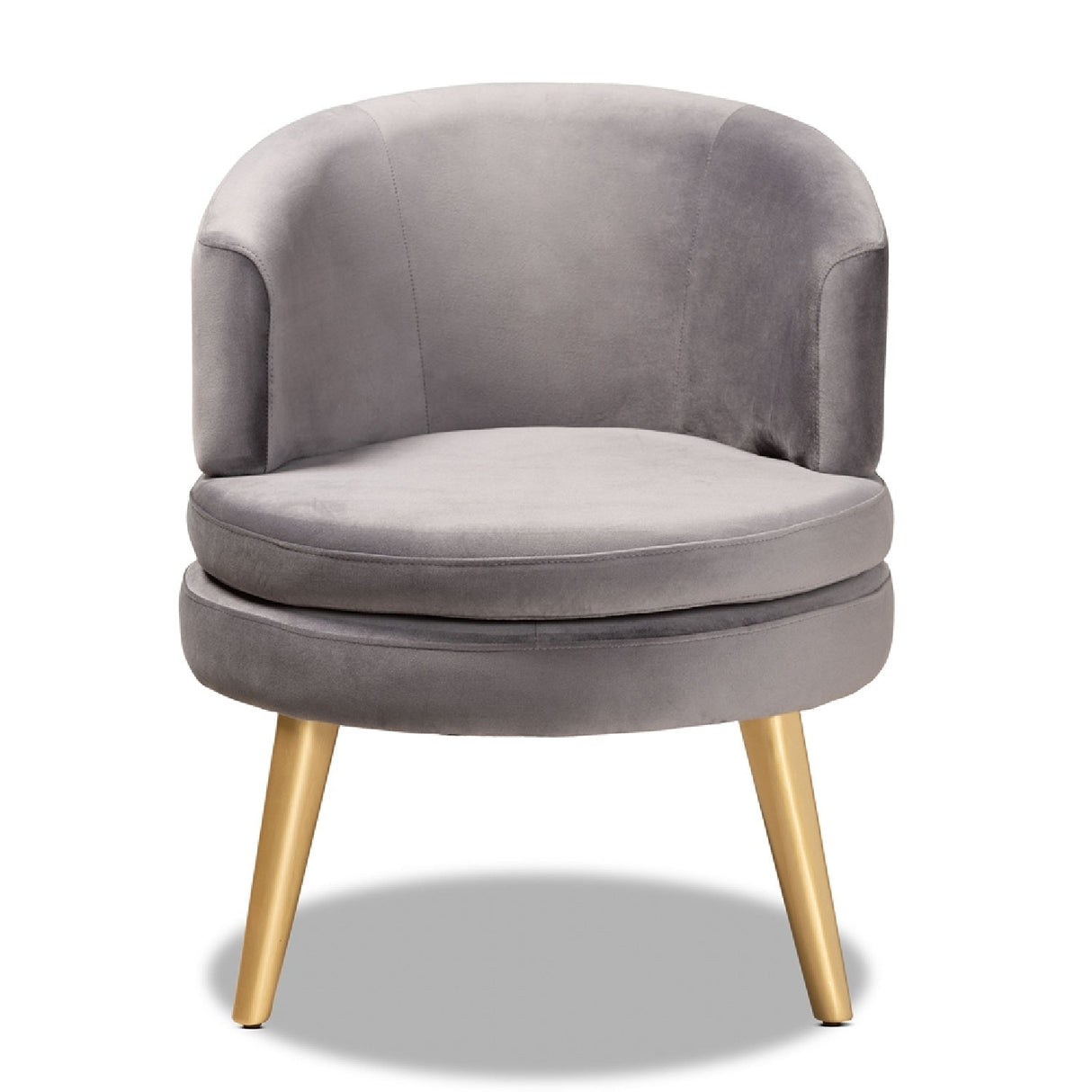   Modern European furniture - Round Velvet Accent Chair - www.oroa.com | Oroa.com