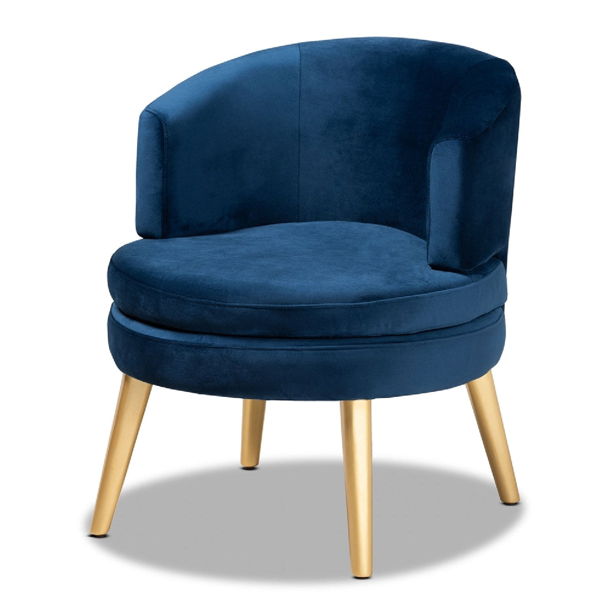   Modern European furniture - Round Velvet Accent Chair - www.oroa.com | Oroa.com