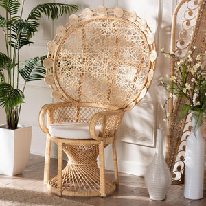   Modern European furniture - Modern Boho Peacock Accent Chair - www.oroa.com | Oroa.com