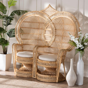   Modern European furniture - 2 Seater Rattan Peacock Chair - www.oroa.com | Oroa.com