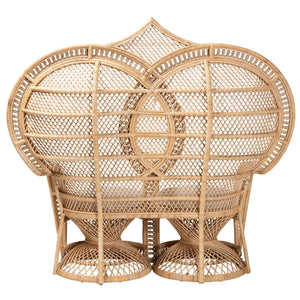   Modern European furniture - 2 Seater Rattan Peacock Chair - www.oroa.com | Oroa.com