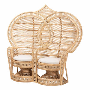   Modern European furniture - 2 Seater Rattan Peacock Chair - www.oroa.com | Oroa.com