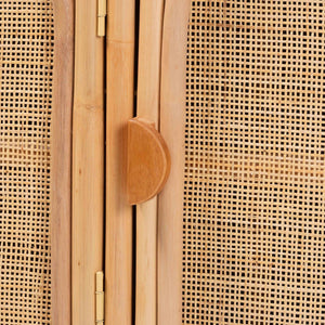   Modern European furniture - Handcrafted Rattan 3 Door Cabinet - www.oroa.com | Oroa.com