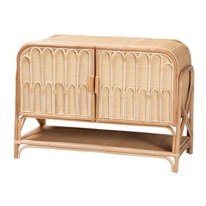   Modern European furniture - Curled Rattan Pole Cabinet - www.oroa.com | Oroa.com