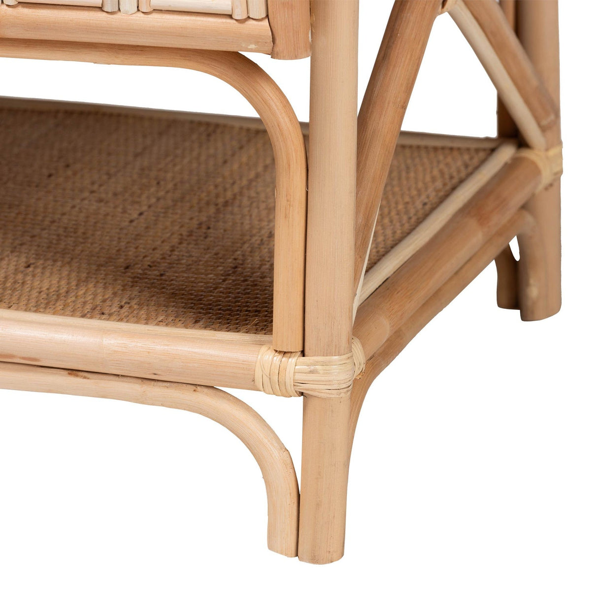   Modern European furniture - Curled Rattan Pole Cabinet - www.oroa.com | Oroa.com