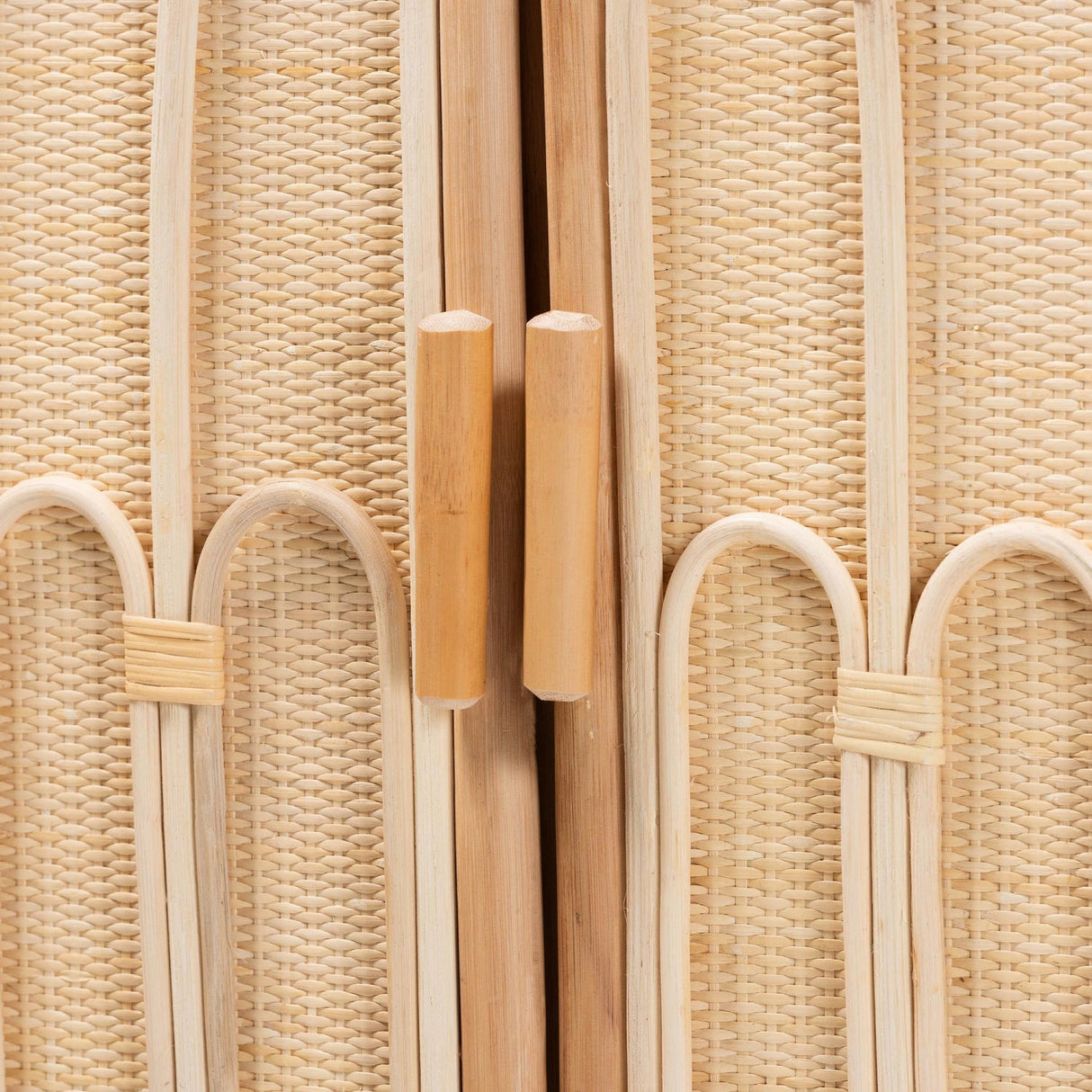   Modern European furniture - Curled Rattan Pole Cabinet - www.oroa.com | Oroa.com