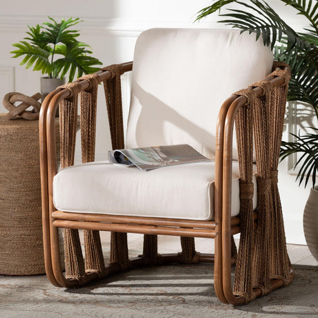   Modern European furniture - Woven Seagrass Accent Chair - www.oroa.com | Oroa.com