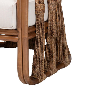   Modern European furniture - Woven Seagrass Accent Chair - www.oroa.com | Oroa.com