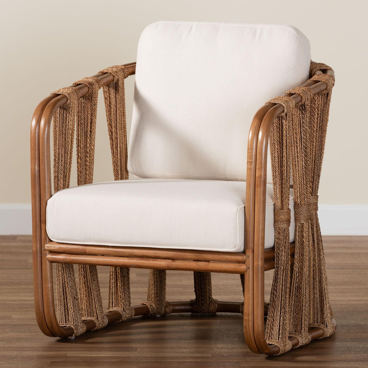   Modern European furniture - Woven Seagrass Accent Chair - www.oroa.com | Oroa.com