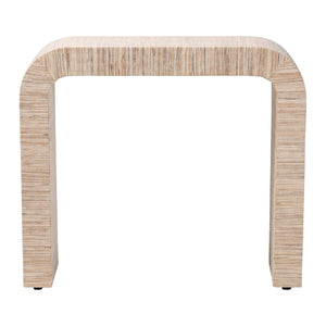   Modern European furniture - Woven Grasscloth Console Table - www.oroa.com | Oroa.com