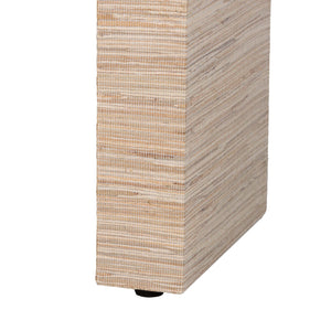   Modern European furniture - Woven Grasscloth Console Table - www.oroa.com | Oroa.com