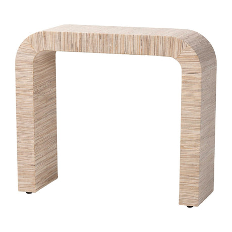   Modern European furniture - Woven Grasscloth Console Table - www.oroa.com | Oroa.com