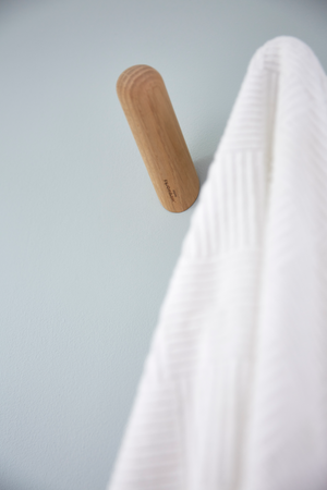   Beech Wood Wall Towel Hook | Oroa.com