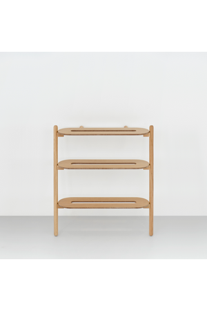   3-Tier Wooden Shoe Organizer | Oroa.com