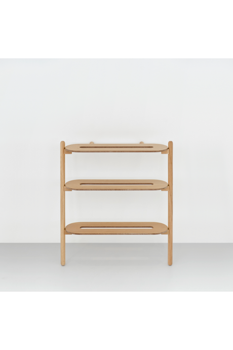   3-Tier Wooden Shoe Organizer | Oroa.com