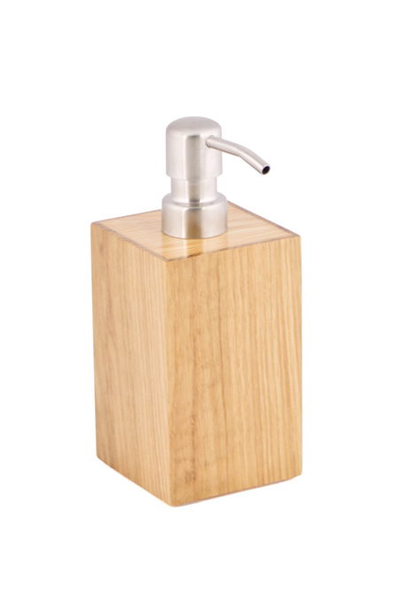   Square Oak Soap Dispenser | Oroa.com