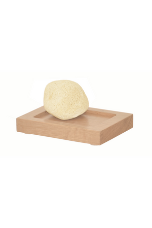   Rectangular Oak Soap Dish | Oroa.com