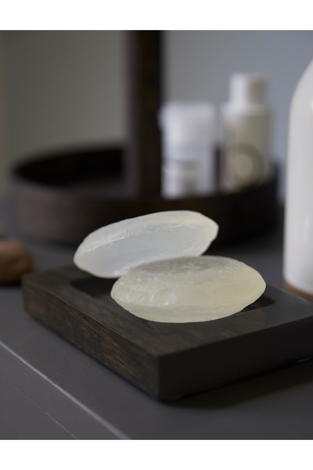   Rectangular Oak Soap Dish | Oroa.com