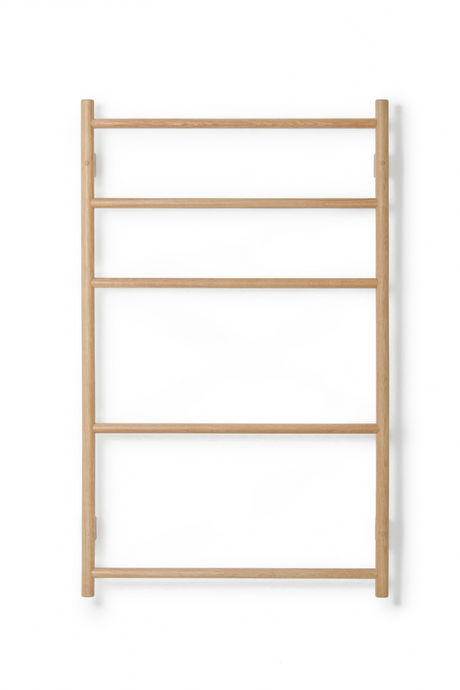   5-Bar Oak Wall Mounted Towel Rail | Oroa.com
