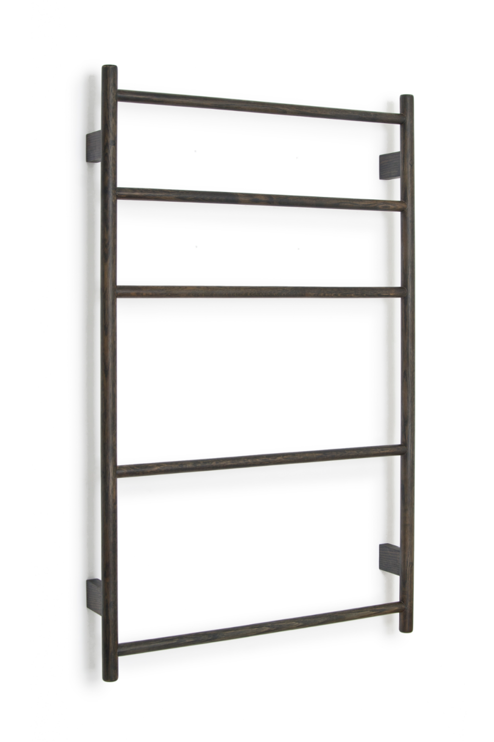  5-Bar Oak Wall Mounted Towel Rail | Oroa.com