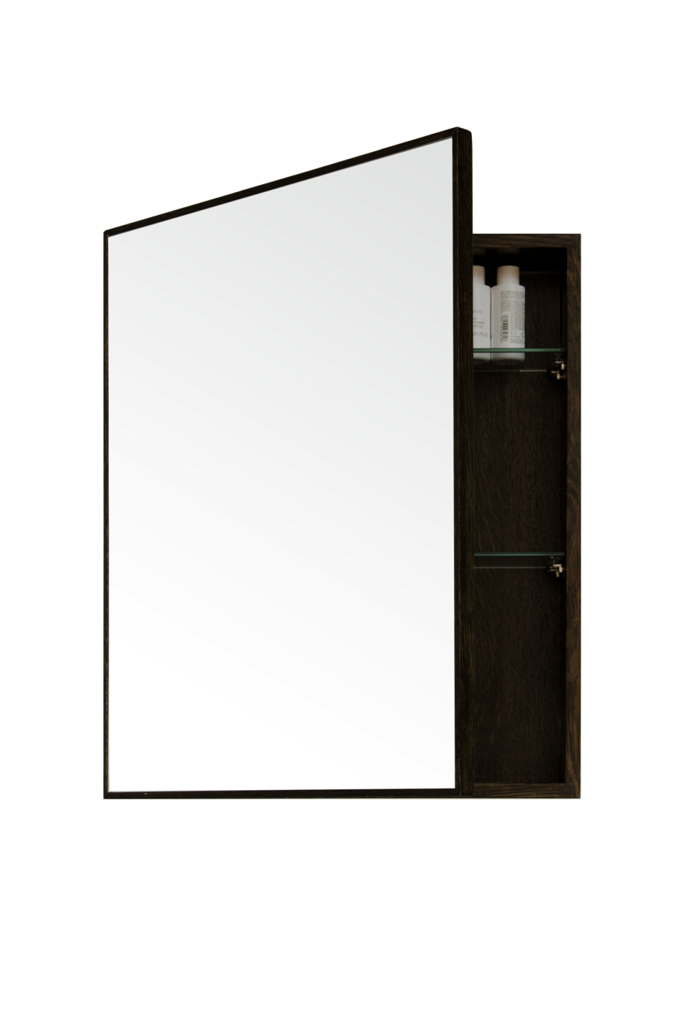   Oak Bathroom Cabinet with Mirror | Oroa.com