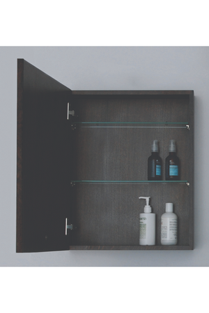   Oak Bathroom Cabinet with Mirror | Oroa.com