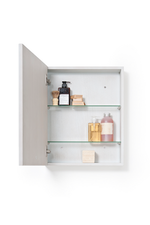   Oak Bathroom Cabinet with Mirror | Oroa.com