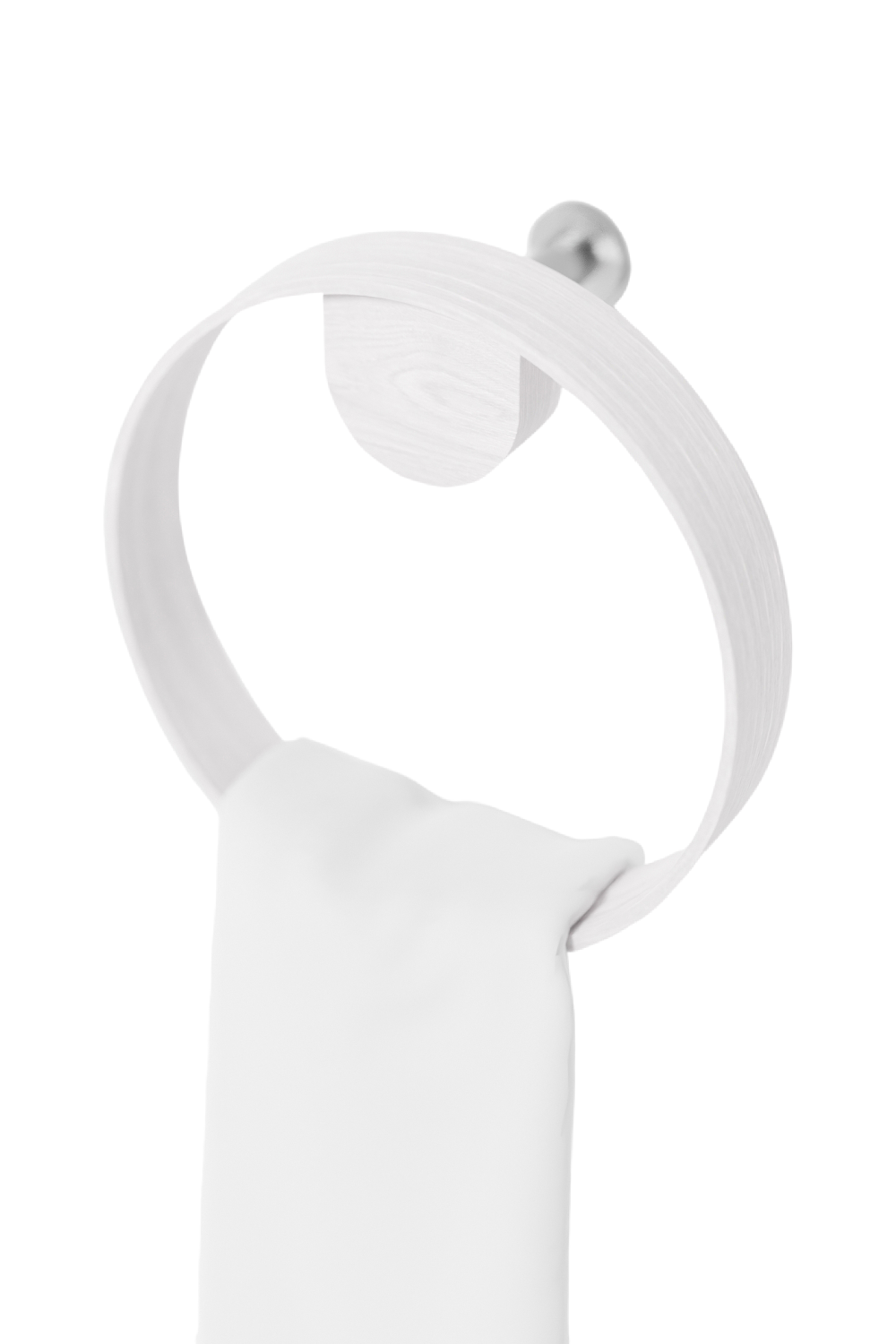   Wooden Ring Towel Holder | Oroa.com