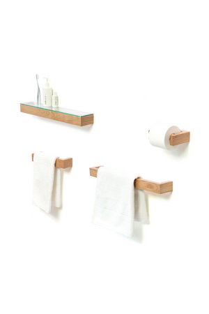   Oak Hand Towel Bar - 11” | Oroa.com