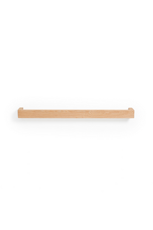   Oak Bathroom Towel Bar - 28” | Oroa.com