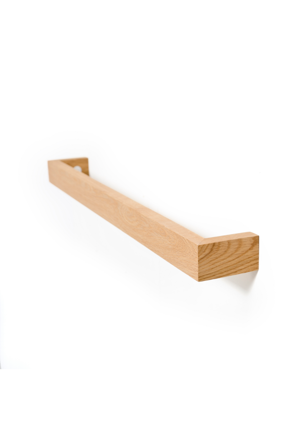   Oak Bathroom Towel Bar - 28” | Oroa.com