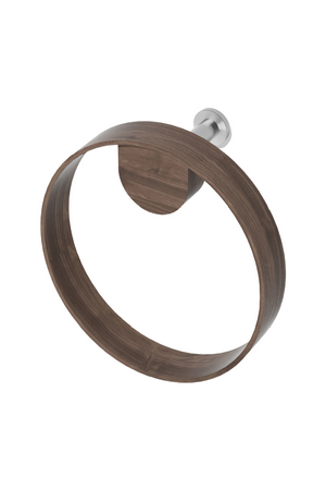   Wooden Ring Towel Holder | Oroa.com