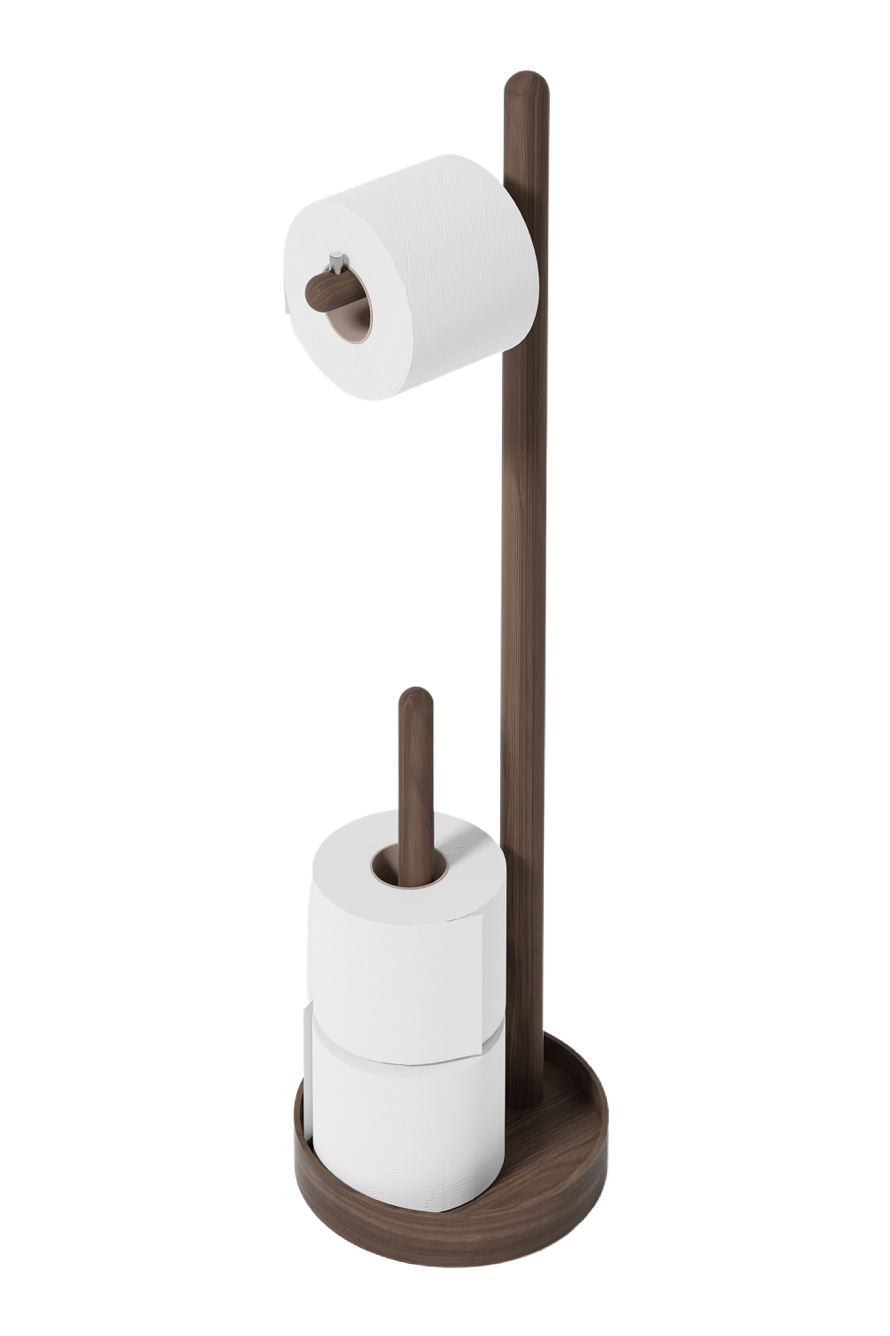   Wooden Minimalist Roll Holder | Oroa.com