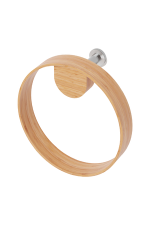   Wooden Ring Towel Holder | Oroa.com