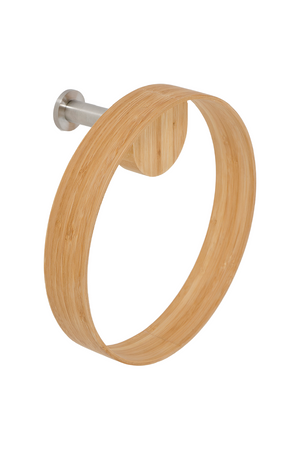   Wooden Ring Towel Holder | Oroa.com