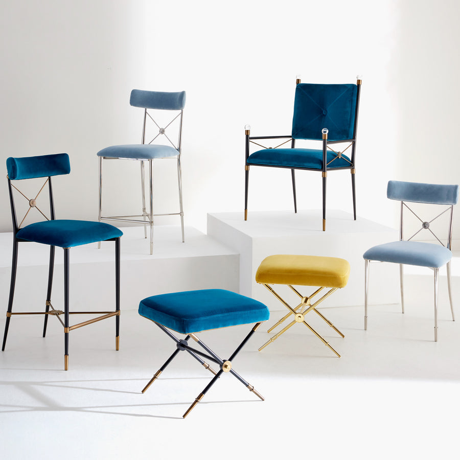   Velvet Seat Bench | Oroa.com