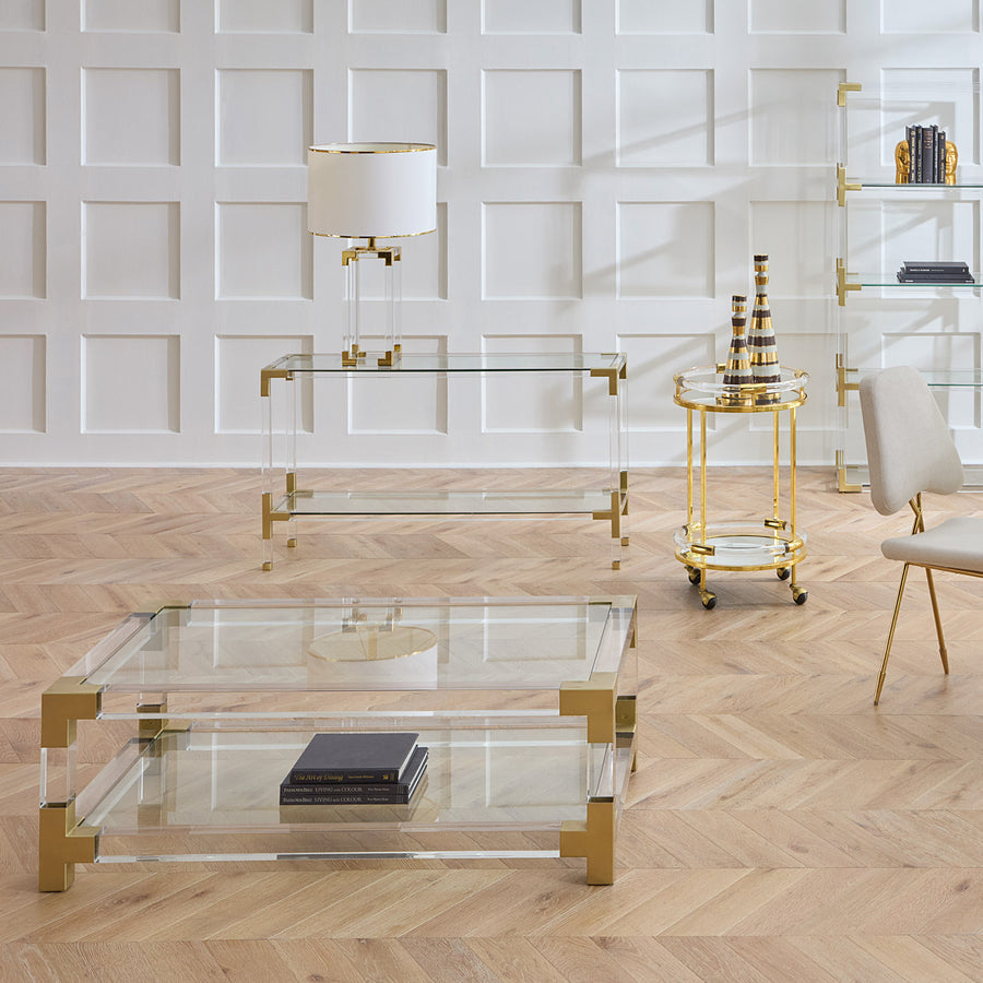   Clear Acrylic Framed Console | Oroa.com