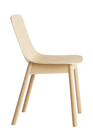   White Oak Minimalist Dining Chair | Oroa.com